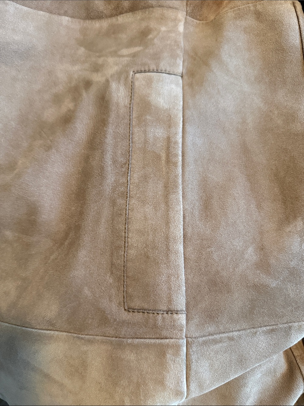 Weekend Max Mara Camel Suede Long Trench Coat - Picture 13 of 13
